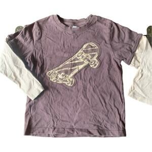 Gymboree boys long sleeve graphic shirt size 5